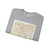 USA - North Carolina, Tennessee (1889) (Map) Crewneck Sweatshirt