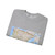 Spain and Portugal (1965) (Map) Crewneck Sweatshirt