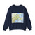 USA - Northern Approaches 1 (1985) (Map) Crewneck Sweatshirt