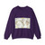 World Map (1951) (Map) Crewneck Sweatshirt