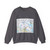 Arctic Ocean (1983) (Map) Crewneck Sweatshirt