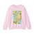 France - A Traveller's Map 1 (1971) (Map) Crewneck Sweatshirt