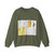 Central America - Archeological Map 2 (1968) (Map) Crewneck Sweatshirt