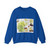 Germany - A Traveller's Map (1991) (Map) Crewneck Sweatshirt