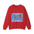 World Map - The Physical World (1975) (Map) Crewneck Sweatshirt