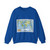 World Map - Physical (2005) (Map) Crewneck Sweatshirt