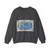 World Map - Tectonic Plates (1999) (Map) Crewneck Sweatshirt