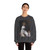 DAVID,Jacques-Louis - Portrait of Emilie Seriziat and her Son (Artwork) Crewneck Sweatshirt