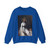 DAVID,Jacques-Louis - Portrait of Emilie Seriziat and her Son (Artwork) Crewneck Sweatshirt