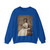 DAVID,Jacques-Louis - Portrait of Madame Adelaide Pastoret (Artwork) Crewneck Sweatshirt