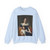 DAVID,Jacques-Louis - Portrait of the Comtesse Vilain XIIII and her Daughter (Artwork) Crewneck Sweatshirt
