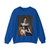 DAVID,Jacques-Louis - Portrait of the Comtesse Vilain XIIII and her Daughter (Artwork) Crewneck Sweatshirt