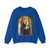 DAVID, Gerard - Mary and Child with two Angels Making Music (Artwork) Crewneck Sweatshirt