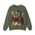DAVID, Gerard - The Judgment of Cambyses (left panel) (Artwork) Crewneck Sweatshirt