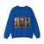 DAVID, Gerard - Triptych of Jan Des Trompes (Artwork) Crewneck Sweatshirt