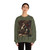 DAVID,Jacques-Louis - Bonaparte, Calm on a Fiery Steed, Crossing the Alps (Artwork) Crewneck Sweatshirt