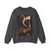 GENTILESCHI, Orazio - St Francis and the Angel (Artwork) Crewneck Sweatshirt