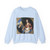 DYCK, Sir Anthony Van- The Abbe Scaglia adoring the Virgin and Child (Artwork) Crewneck Sweatshirt