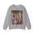 GHIRLANDAIO, Domenico -1.leftt wall- Birth of Mary (detail)2 (Artwork) Crewneck Sweatshirt