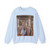 GHIRLANDAIO, Domenico -1.leftt wall- Birth of Mary (detail)2 (Artwork) Crewneck Sweatshirt