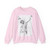 DELACROIX, EUGENE - Christ on the Cross (Artwork) Crewneck Sweatshirt