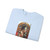 CRIVELLI, Carlo - Madonna and Child Enthroned with a Donor (Artwork) Crewneck Sweatshirt