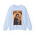 DUCCIO di Buoninsegna - Madonna and Child with Six Angels (Artwork) Crewneck Sweatshirt