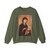 DUCCIO di Buoninsegna - Madonna with Child and Two Angels (Artwork) Crewneck Sweatshirt