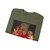 DANIELE da Volterra - Madonna with Child, Sts Giovannino and Barbara (Artwork) Crewneck Sweatshirt