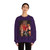 DANIELE da Volterra - Madonna with Child, Sts Giovannino and Barbara (Artwork) Crewneck Sweatshirt