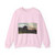 DAUBIGNY, Charles-Francois Landscape with Cattle by a Stream (Artwork) Crewneck Sweatshirt