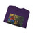 DAVID,Jacques-Louis - St Roch Asking the Virgin Mary to Heal Victims of the Plague (Artwork) Crewneck Sweatshirt