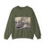 DAVID,Jacques-Louis - View of the Tiber and Castel St Angelo (Artwork) Crewneck Sweatshirt