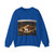 DELACROIX, EUGENE - A Mortally Wounded Brigand Quenches his Thirst (Artwork) Crewneck Sweatshirt
