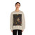 DELACROIX, EUGENE - A Vase of Flowers on a Console (Artwork) Crewneck Sweatshirt
