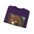 DELACROIX, EUGENE - arab-lion (Artwork) Crewneck Sweatshirt