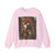 DELACROIX, EUGENE - arab-lion (Artwork) Crewneck Sweatshirt