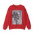 DURER, Albrecht - Head of an Apostle Looking Downward (Artwork) Crewneck Sweatshirt