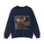 DELACROIX, EUGENE - Christ on the Lake of Gennezaret (sketch) (Artwork) Crewneck Sweatshirt