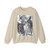 DELACROIX, EUGENE - Faust Trying to Seduce Margarete  d (Artwork) Crewneck Sweatshirt