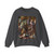 DELACROIX, EUGENE - Heliodoros Driven from the Temple (detail) (Artwork) Crewneck Sweatshirt