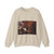 FYT, Jan - A Peacock in a Landscape with Roosters,Turkeys, Ducks a Heron and a Parrot (Artwork) Crewneck Sweatshirt