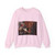 FYT, Jan - A Peacock in a Landscape with Roosters,Turkeys, Ducks a Heron and a Parrot (Artwork) Crewneck Sweatshirt