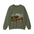 FYT, Jan - Spaniels Stalking Rabbits in the Dunes (Artwork) Crewneck Sweatshirt