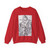 DURER, Albrecht - The Madonna and Child with a Music Making Angel (Artwork) Crewneck Sweatshirt
