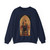 GADDI, Taddeo - Madonna and Child Enthroned with Angels and Saints (Artwork) Crewneck Sweatshirt