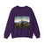 FRIEDRICH, Caspar David - Village Landscape in Morning Light (The Lone Tree) (Artwork) Crewneck Sweatshirt