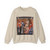 GIOVANNI di Paolo - St Catherine before the Pope at Avignon (Artwork) Crewneck Sweatshirt