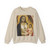 GIOTTO di Bondone - Ognissanti Madonna (detail) (Artwork) Crewneck Sweatshirt