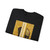 GIOTTO di Bondone - Ognissanti Madonna (detail)3 (Artwork) Crewneck Sweatshirt